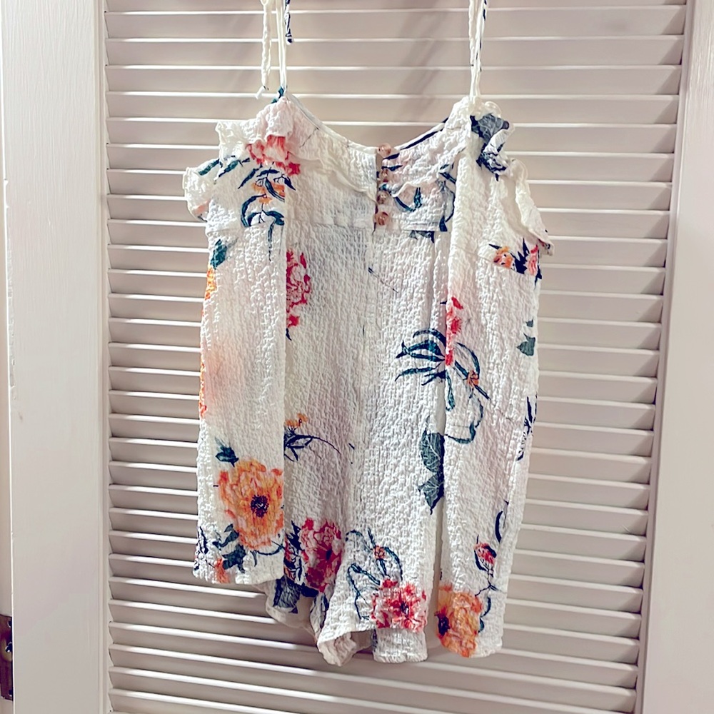 Urban Outfitters Gauzy Romper XS